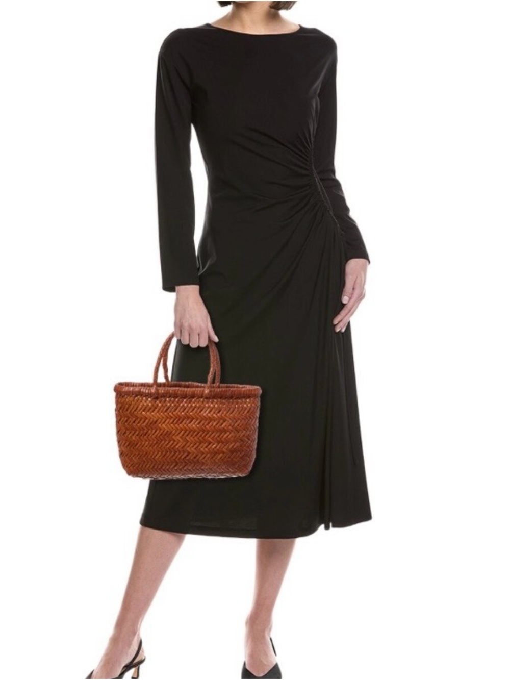 Dragon Diffusion Mini Flat Gora Leather Shoulder Bag - Picture 11 of 11